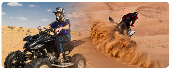 ATV Bike Tour Abu Dhabi, ATV Rental - Hire Abu Dhabi